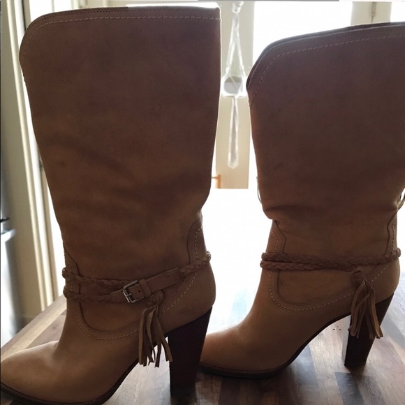 ✨SALE✨Ralph Lauren Purple Label👢Nala Midcalf Boot - Picture 3 of 3